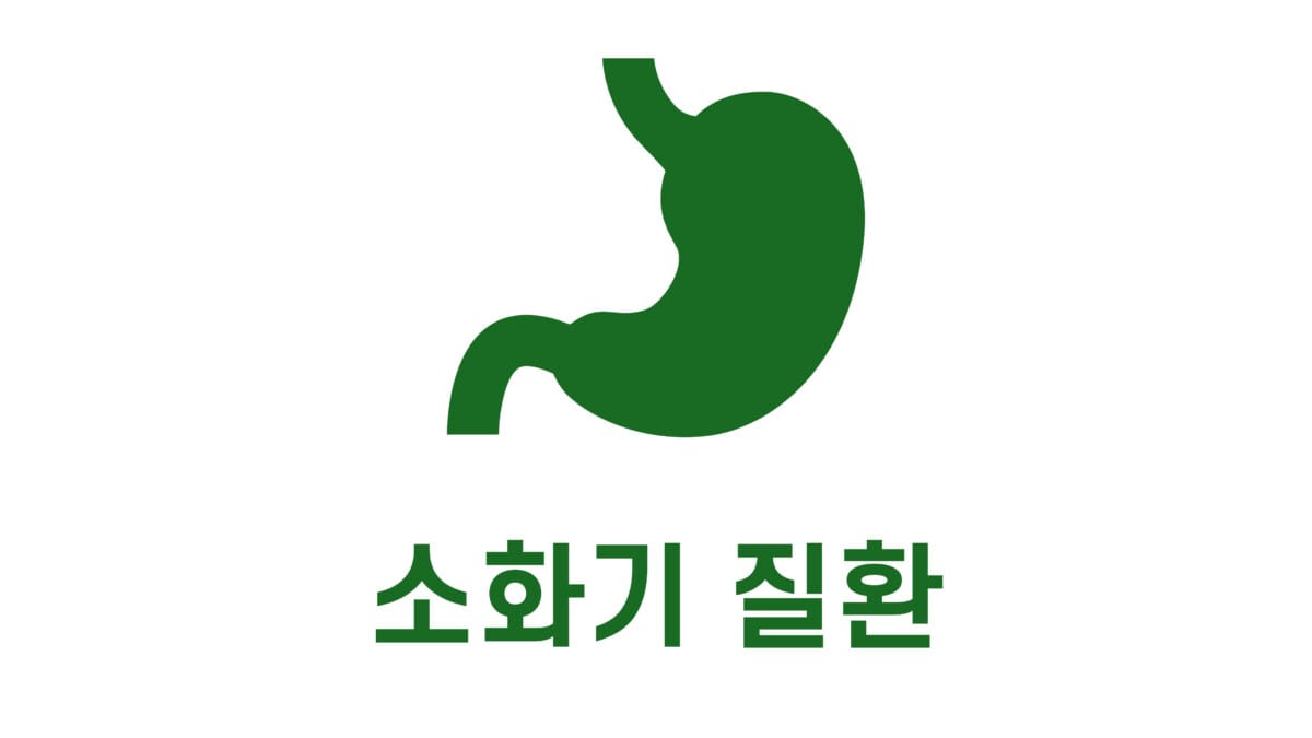 소화기 질환 표지